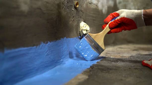 Professional waterproofing crew in Golf, Golf, IL